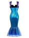 1930s Seashell Mermaid Halloween Bodycon Dress