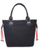Vintage Punk Skull & Rose Print Handbag