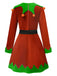 [Pre-Sale] Red 1940s Christmas Elf Dress