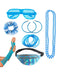 1980s Retro Costume Colorful Accessory Set