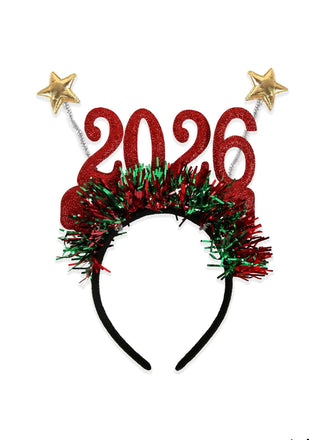 2026 New Year Party Star Streamer Headband