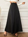 Black 1940s Pinstripe Super Wide-Leg Pants
