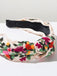 Retro Boho Embroidered Floral Headband