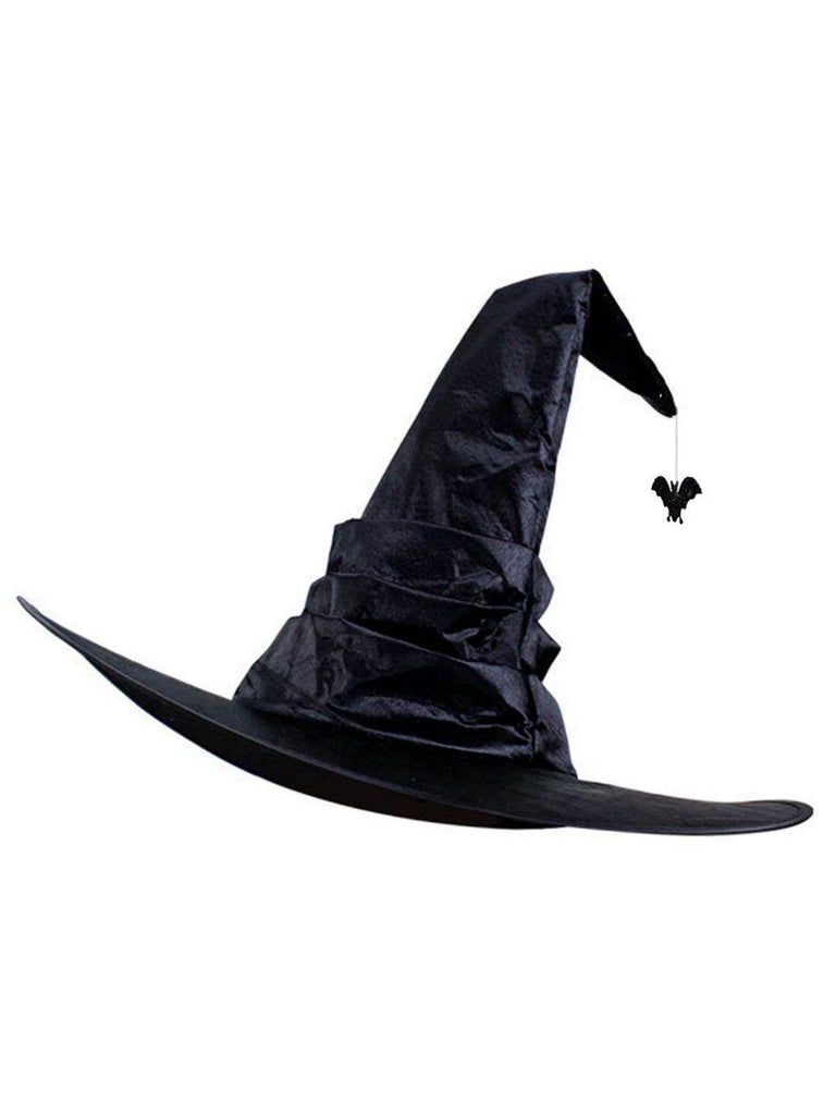 Halloween Spider Satin Witch Hat