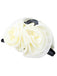 Valentine's Day 3D Floral Rose Satin Hair Claw Clip