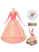 Pink 1970s Wicked Witch Glinda Top & Skirt Set