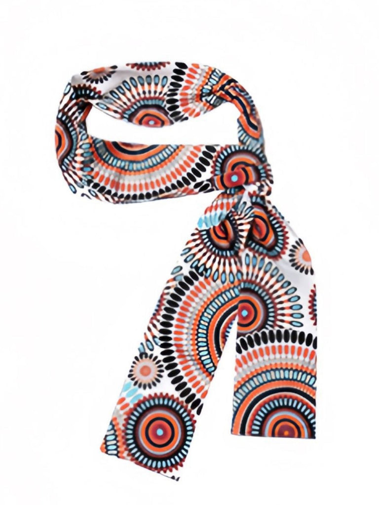 2PCS 1970s Hippie Bell Sleeve Top & Flare Pants