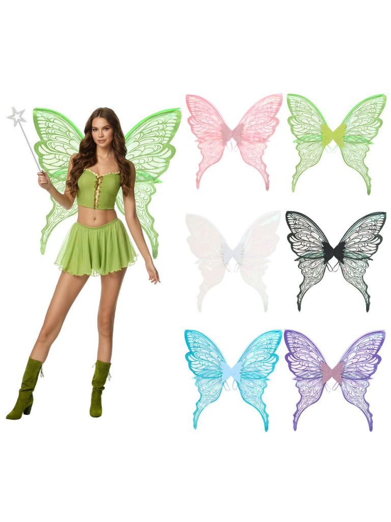 Halloween Magical Fairy Wings Costume Set