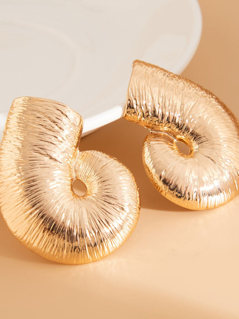 Vintage Irregular Alloy Earrings