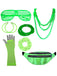 1980s Retro Costume Colorful Accessory Set