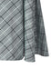 Grey 1940s Peter Pan Collar Bow Plaid Dress