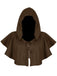 Vintage Solid Halloween Hooded Grim Reaper Cloak