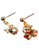 Christmas Bell Angel Snowflake Dangle Earrings