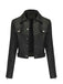 1960s Leather Multi-Zip Moto Jacket