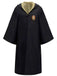 1970s Halloween Wizard School Hooded Robe Costume Set