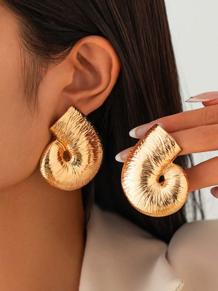 Vintage Irregular Alloy Earrings