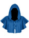 Vintage Solid Halloween Hooded Grim Reaper Cloak