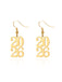 2026 Hollow-Out Alloy Drop Earrings