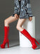 Patent Leather Sky-High Stiletto Boots