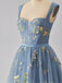 1970s Embroidered Floral Lace Mini Dress