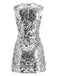 Y2k Sequin Disco Sleeveless Party Dress