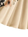 1950s Lace Butterfly Floral Colorblock Dress