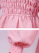 Pink 1980s Smocked Stranger Things Costume Eleven Dress