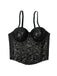 1980s Punk Sequin Boned Corset