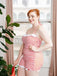Checked 1950s Halter Bowknot One-piece Swimsuit