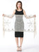 1920s Tassel Sequined Mesh Cape