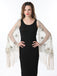 1920s Tassel Sequined Mesh Cape