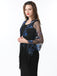1920s Tassel Sequined Mesh Cape