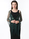 1920s Tassel Sequined Mesh Cape