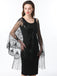 1920s Tassel Sequined Mesh Cape