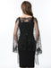 1920s Tassel Sequined Mesh Cape