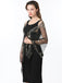 1920s Tassel Sequined Mesh Cape