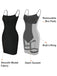1980s Stretchy Bodycon Dress with Built-In Shapewear