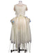 Apricot 1940s Wednesday Enid Style Dress