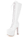 Patent Leather Sky-High Stiletto Boots