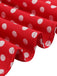 1950s Polka Dot Bow Swing Dress