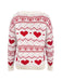 1980s Heart Pattern Valentine's Sweater