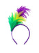 8PCS Multicolor Carnival Party Accessories Set - vintage fashion, retro style
