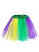 8PCS Multicolor Carnival Party Accessories Set - vintage fashion, retro style