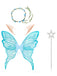 Halloween Magical Fairy Wings Costume Set