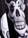 1950s Halloween Skull Sleeveless Swing Dress