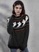 1980s Halloween Boo Polka Dot Knitted Sweater