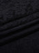 Black 1960s Lace Feather Hem Velvet Bodycon Dress