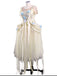 Apricot 1940s Wednesday Enid Style Dress - vintage dress, retro fashion