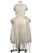 Apricot 1940s Wednesday Enid Style Dress - vintage dress, retro fashion