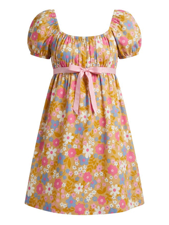 [Pre-Sale] Apricot 1950s Swing Vintage Dress, vintage dress, retro fashion, rockabilly, pin-up fashion - perfect for women who love vintage and retro fashion